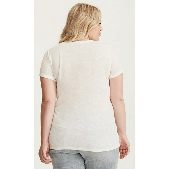 Torrid Day Dreamer Roll Cuff Beach Tee - Picture 3 of 6